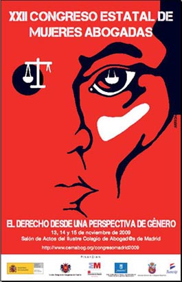 cartel congreso estatal de mujeres abogadas