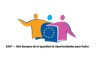 Logo del año europeo de la igualdad de oportunidades para todos.2007