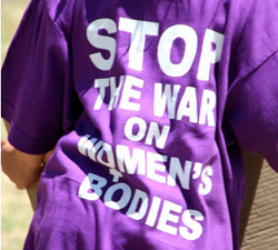 stop the war on women bodies