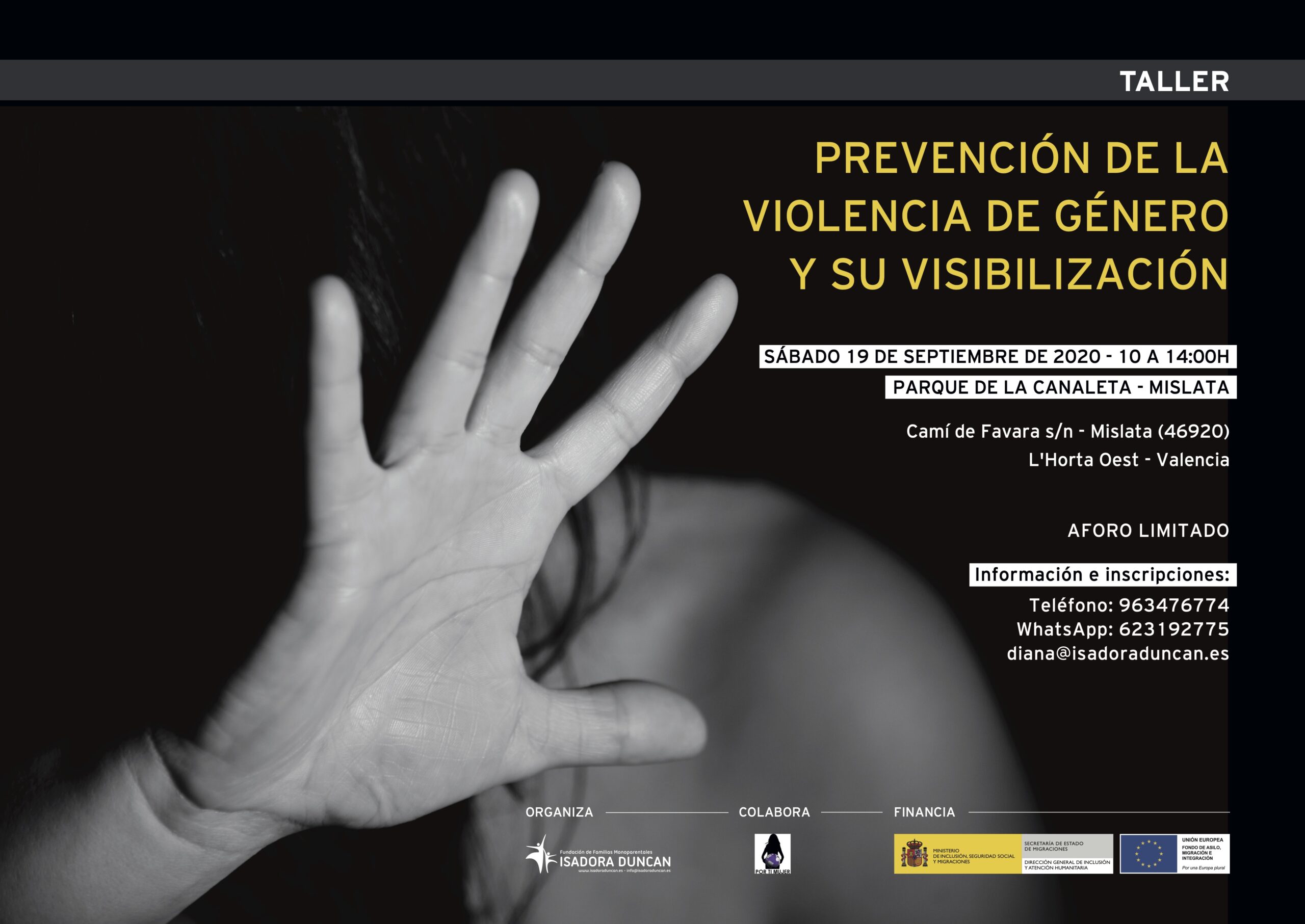 Taller prevención violencia de género