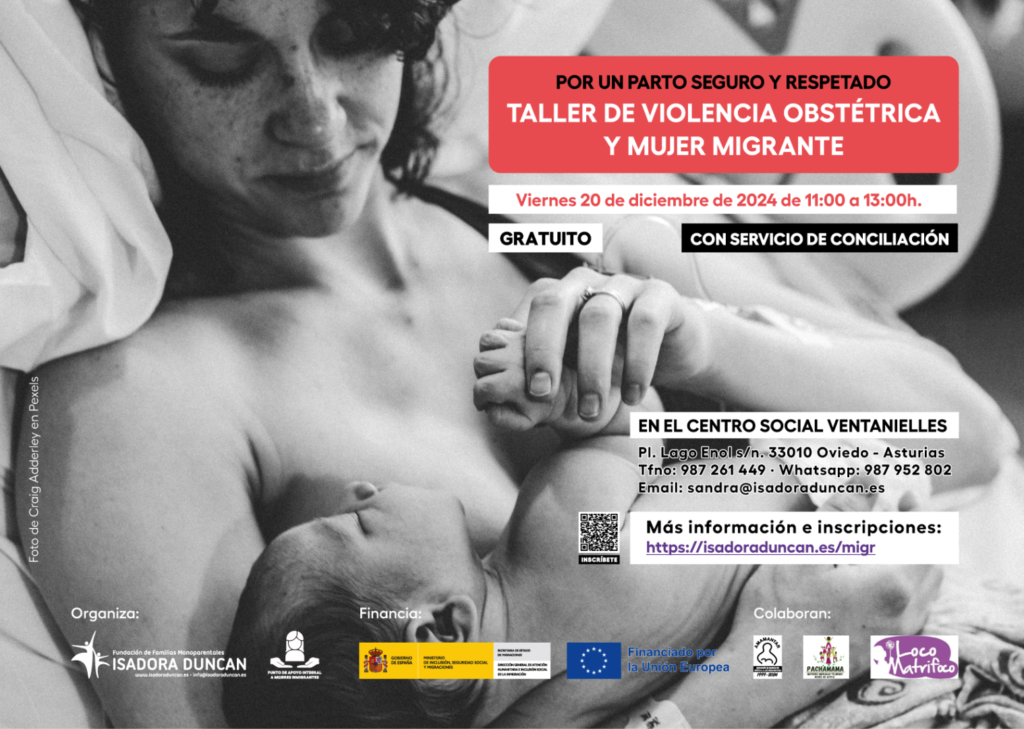 Taller de violencia obstétrica y mujer inmigrante